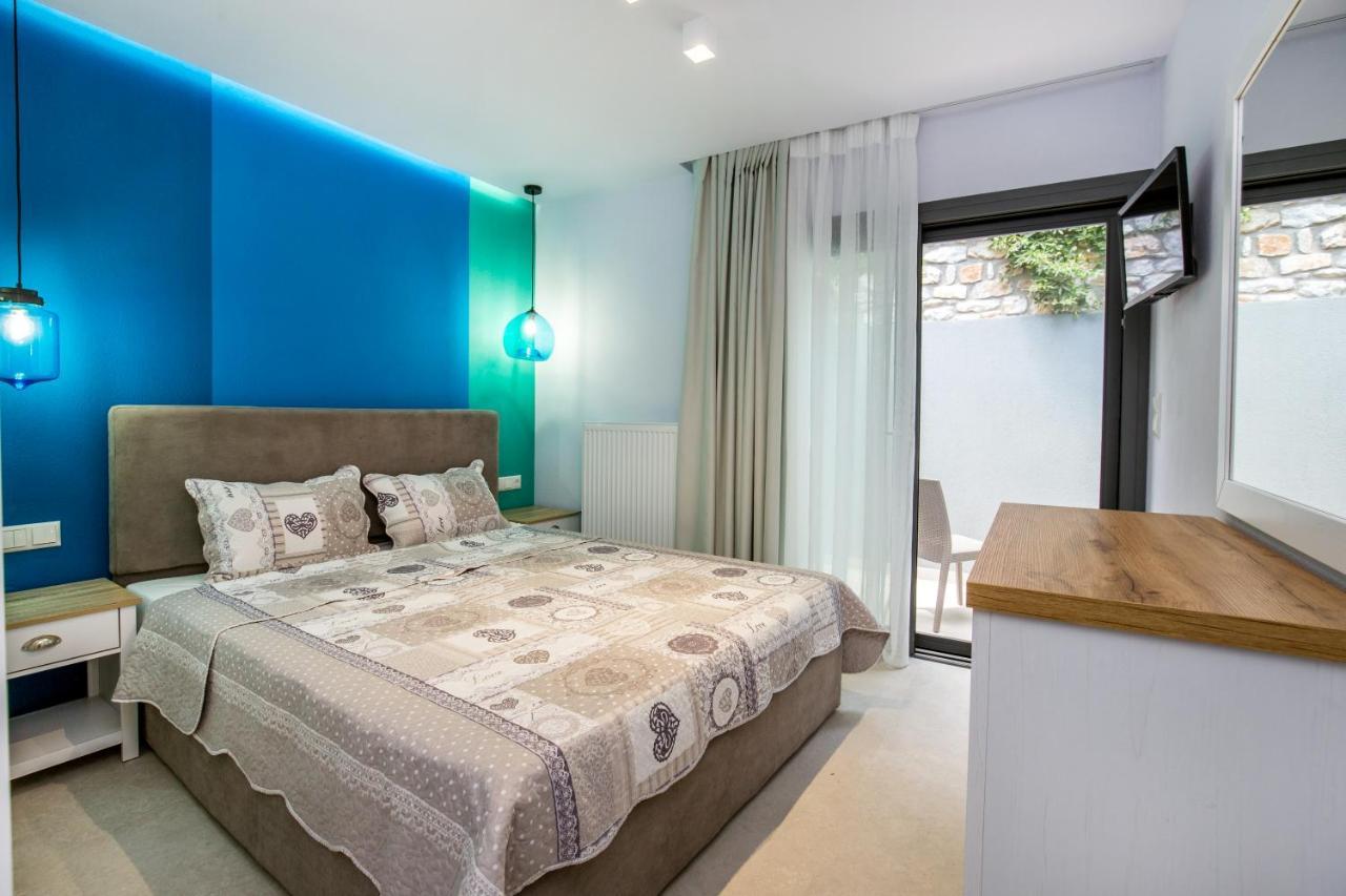 Oikos Daretsou Apartment Theologos  Luaran gambar