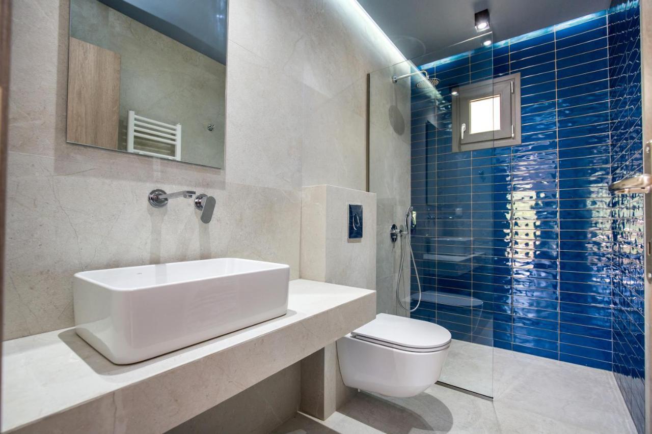 Oikos Daretsou Apartment Theologos  Luaran gambar