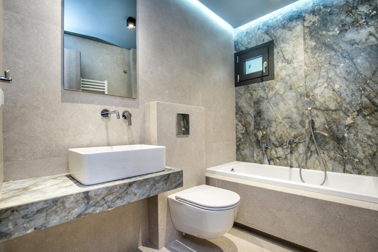 Oikos Daretsou Apartment Theologos  Luaran gambar
